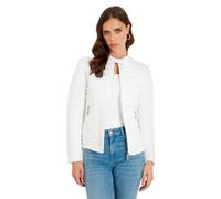 Guess, ,Jackets ,Donna ,Bianco ,S Giacca Invernale Bianca Piumino