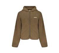 Guess, ,Jackets ,Donna ,Marrone ,XL Polyester Sweatshirt