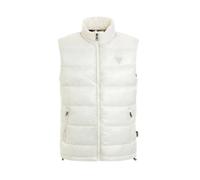 Guess, ,Jackets ,Uomo ,Beige ,M Gilet Trapuntato Leggero Senza Maniche