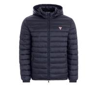 Guess, ,Jackets ,Uomo ,Blu ,XL Piumino con Cappuccio