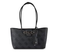 Guess Borsa tote da donna in pelle sintetica stampata carbone con logo Janie