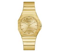 GUESS JAQ GW1070G2 - Orologio da polso da donna, in acciaio INOX e oro
