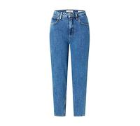 Guess Jeans 5 Tasche Da Donna Marchio Guess, Modello Mom Jean W2YA21D4NH5, Realizzato In Cotone. Blu