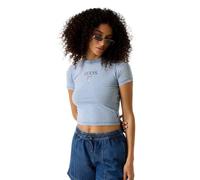 Guess Jeans Baby Baker Short Sleeve T-shirt Blu L Donna