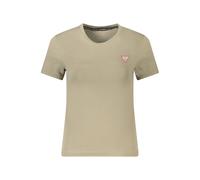 Guess Jeans Beige Cotton Women T-Shirt - XL