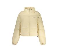Guess Jeans Beige Polyester Women's Jacket - M
