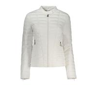 Guess Jeans Bianco Poliuretano Women Jacket - M