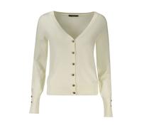 Guess Jeans Bianco Viscosa Womens Cardigan - S