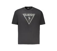 Guess Jeans Black Cotton Men's T-Shirt - S