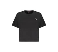 Guess Jeans Black Cotton Women T-Shirt - M