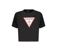 Guess Jeans Black Cotton Women T-Shirt - M