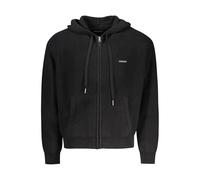 Guess Jeans Black Organic Cotton Men's Cardigan - XXL