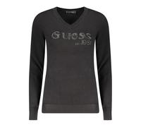 Guess Jeans Black Viscose Women Sweater - S