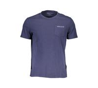 Guess Jeans Blue Cotton Men T-Shirt - M