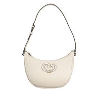 GUESS Calebra Hobo Shoulder Bag Creme White