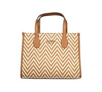 Guess Jeans Brown Cotton Handbag