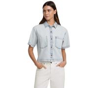 Guess Jeans Camicia A Maniche Corte W5gh0fd5m83 Boxy Fit