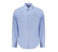GUESS JEANS CAMICIA MANICHE LUNGHE UOMO AZZURRO