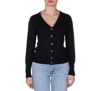 Guess Gilet Cardigan Jeans Zena Cardi jblk Jet Black a996, Noir, XXL