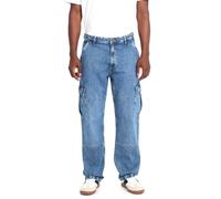Guess Jeans Cargo Uomo Ragazzo Pantalone Denim Tascone