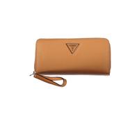 Guess Jeans Chic Brown Polyethylene Wallet with Coin Purse