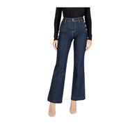 Guess - Jeans con Chiusura a Zip e Bottone e Tasche - - Jeans - Donna - Blu - W28 L34