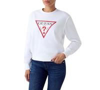 GUESS Felpa rosso / nero / bianco, Taglia S