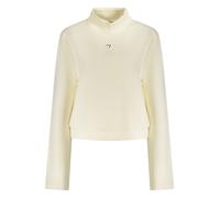 Guess Jeans Felpa Senza Zip Donna Bianco
