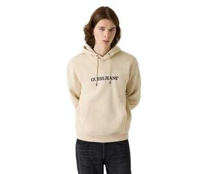 GUESS JEANS FELPA SENZA ZIP UOMO BEIGE