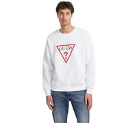 Felpa Guess Gj Os Iconic Triangle Blanc M