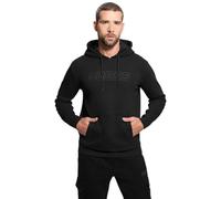 GUESS JEANS FELPA SENZA ZIP UOMO NERO