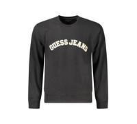 GUESS JEANS FELPA SENZA ZIP UOMO NERO