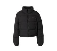 GUESS JEANS Giacca invernale nero / bianco Donna GUESS JEANS L nero / bianco