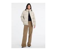 Guess Jeans Beige Polyester Coat - L