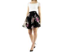 guess jeans Gonna Juwan p9rh Lovely Rose Black c, Nero , XS