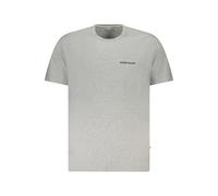 Guess Jeans Gray Cotton Men T-Shirt - L