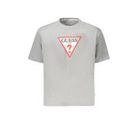 Guess Jeans Gray Cotton T-Shirt - L