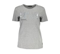 Guess Jeans Gray Cotton Women T-Shirt - S