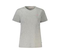 Guess Jeans Gray Cotton Women T-Shirt - S
