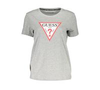 Guess Jeans Gray Cotton Women T-Shirt - XS