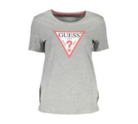 Guess Jeans Gray Cotton Women T-Shirt - XS