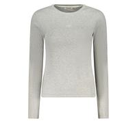 Guess Jeans Gray Cotton Women's T-Shirt - XXL