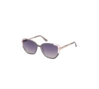 Guess Jeans Gray Injected Women Sunglass
