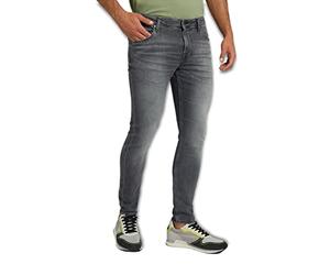 GUESS JEANS JEANS DENIM UOMO GRIGIO
