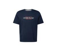 GUESS JEANS Maglietta blu scuro / rosso / bianco Uomo GUESS JEANS XS blu scuro / rosso / bianco