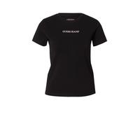 GUESS JEANS Maglietta nero / bianco Donna GUESS JEANS L