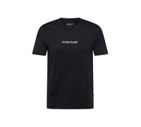 Guess T-shirt M4YI52 K8HM0 slim-fit con logo ricamato maniche corte nero/bianco L