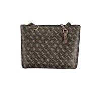 Guess Jeans Marrone Poliuretano Women Handbag