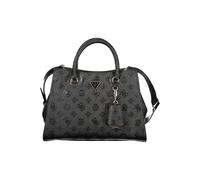 Guess Jeans Nero Poliuretano Woman Handbag