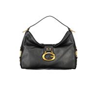 Guess Jeans Nero Poliuretano Women Handbag